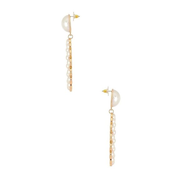 8 Other Reasons Gorg Hoops Gold Womens Size OS - Picture 2 of 6